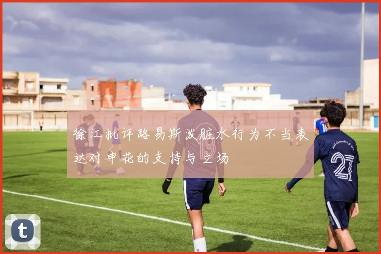 徐江批评路易斯泼脏水行为不当表达对申花的支持与立场